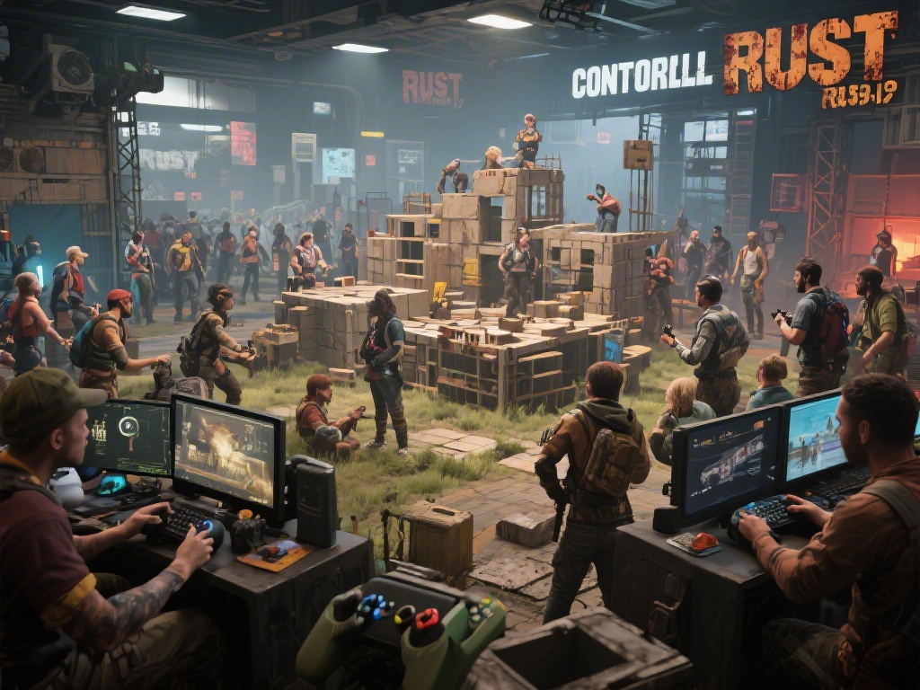 How Many People Play Console Rust: A Comprehensive Guide