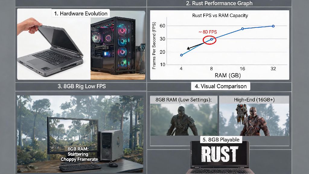Can You Play Rust with 8GB RAM in 2026? A Practical Performance Guide