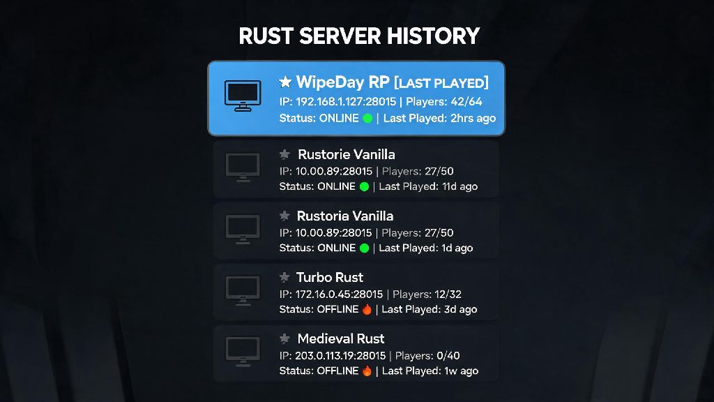 How to Find Rust Server I Played On: 4 Simple, Reliable Methods for All Rust Players